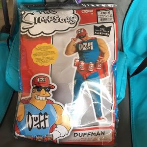 Adult Men’s Simpsons Duffman Halloween costume